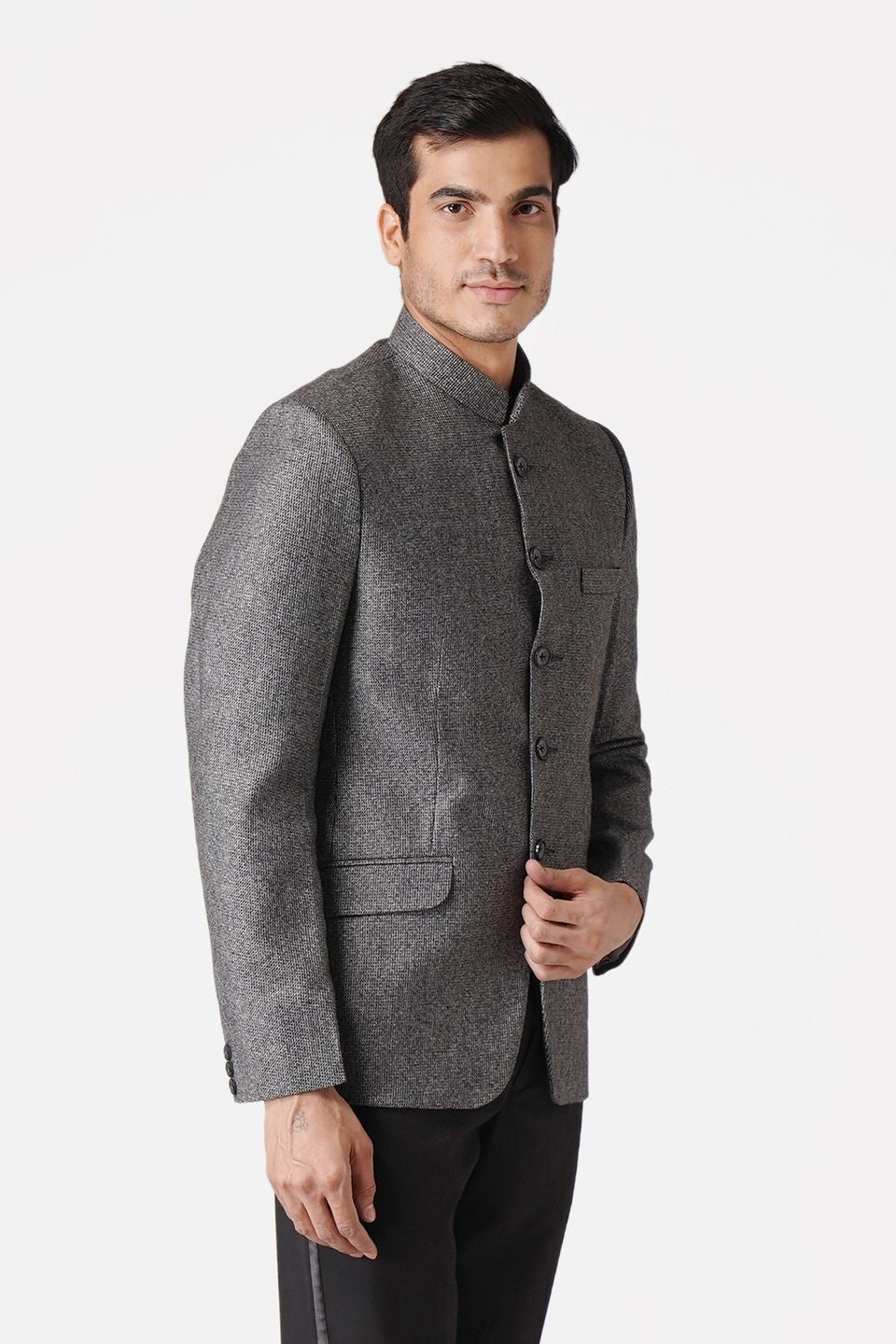 Tweed Grey Blazer