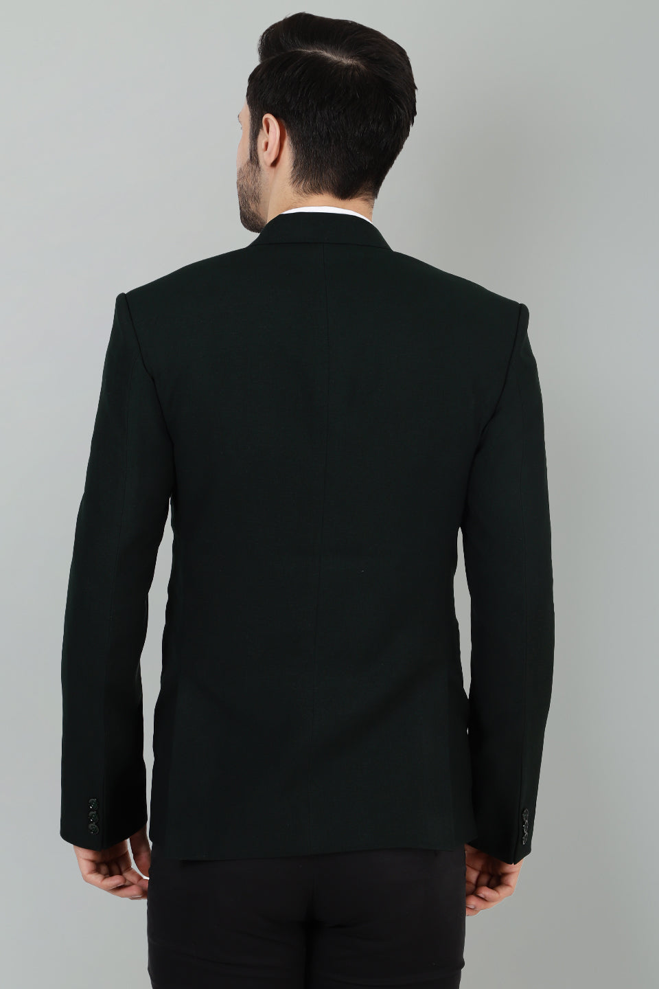 Polyester Cotton Green Blazer