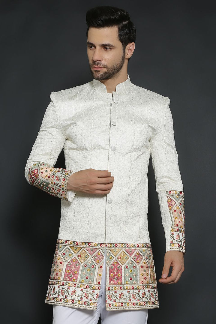 Cotton Silk Cream 1 Blazer