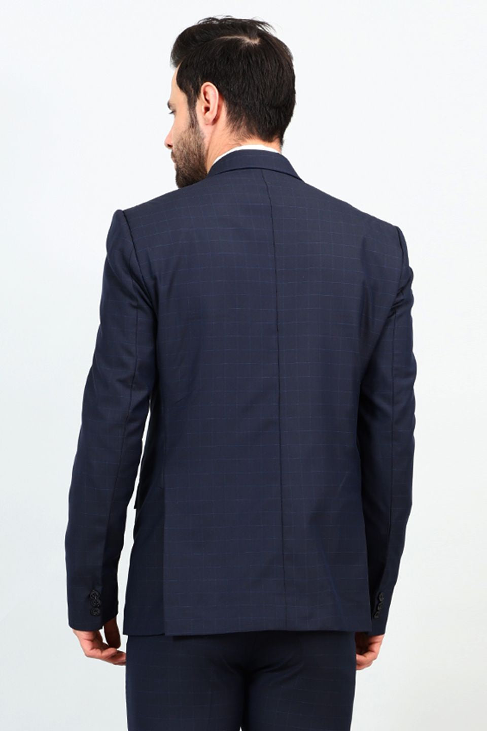 Poly Viscose Blue 1 Blazer