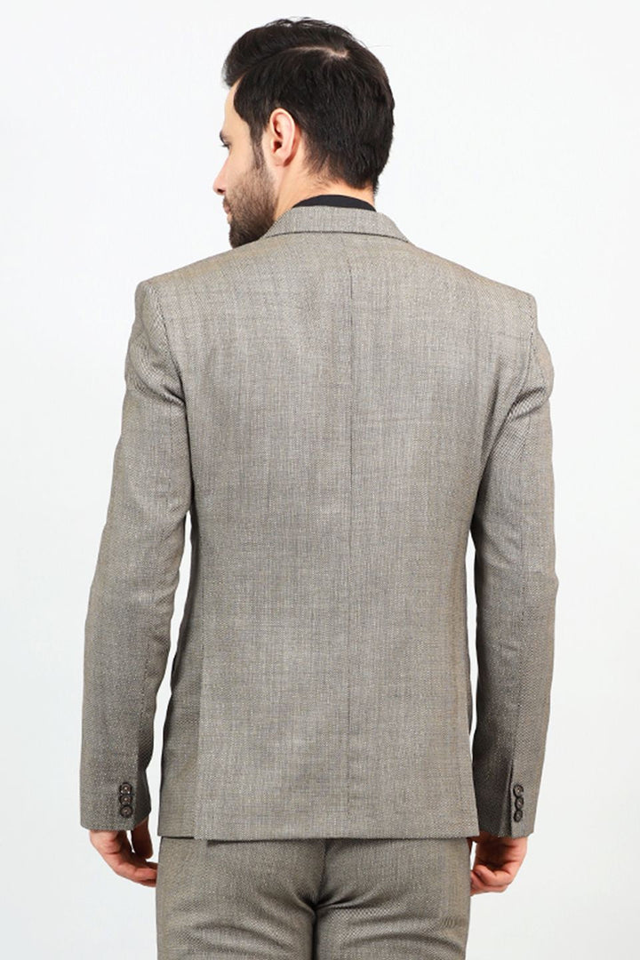 Poly Viscose Grey Blazer