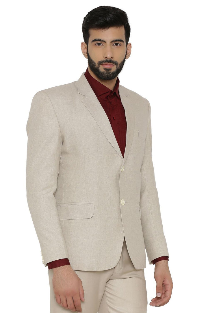 Linen Beige Blazer