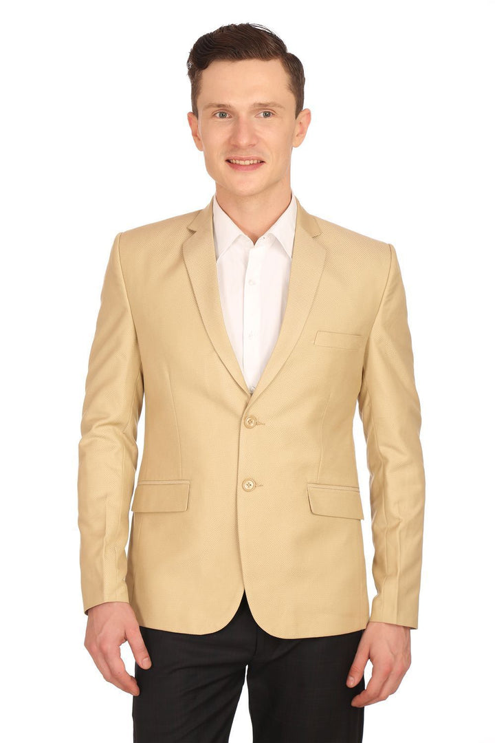 Poly Viscose Beige Blazer