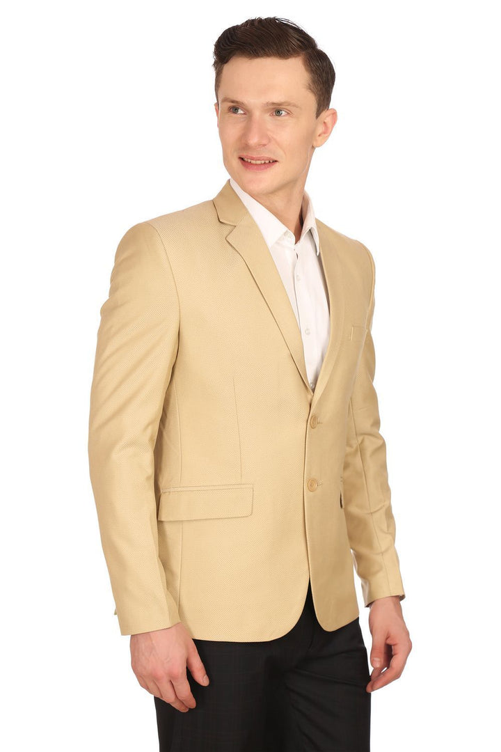 Poly Viscose Beige Blazer