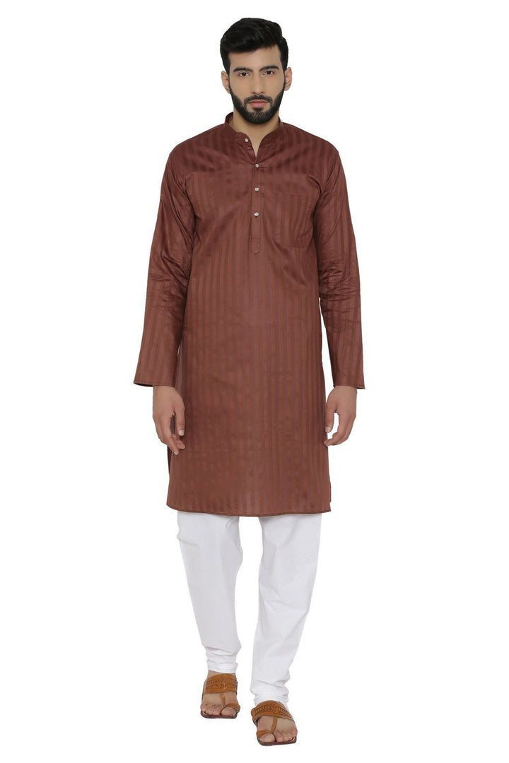 100% Cotton Red Kurta Pyjama