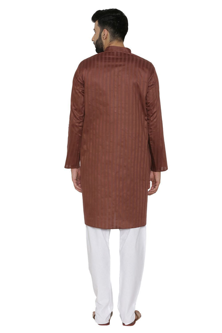 100% Cotton Red Kurta Pyjama