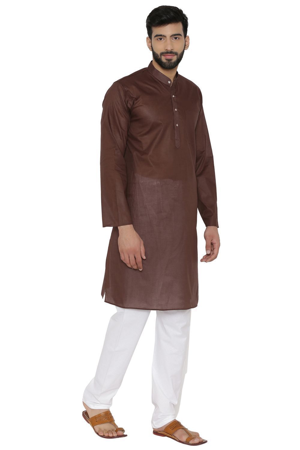 100% Cotton Red Kurta Pyjama
