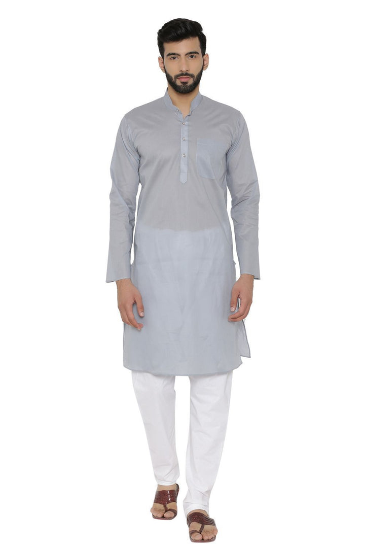 100% Cotton Blue Kurta Pyjama