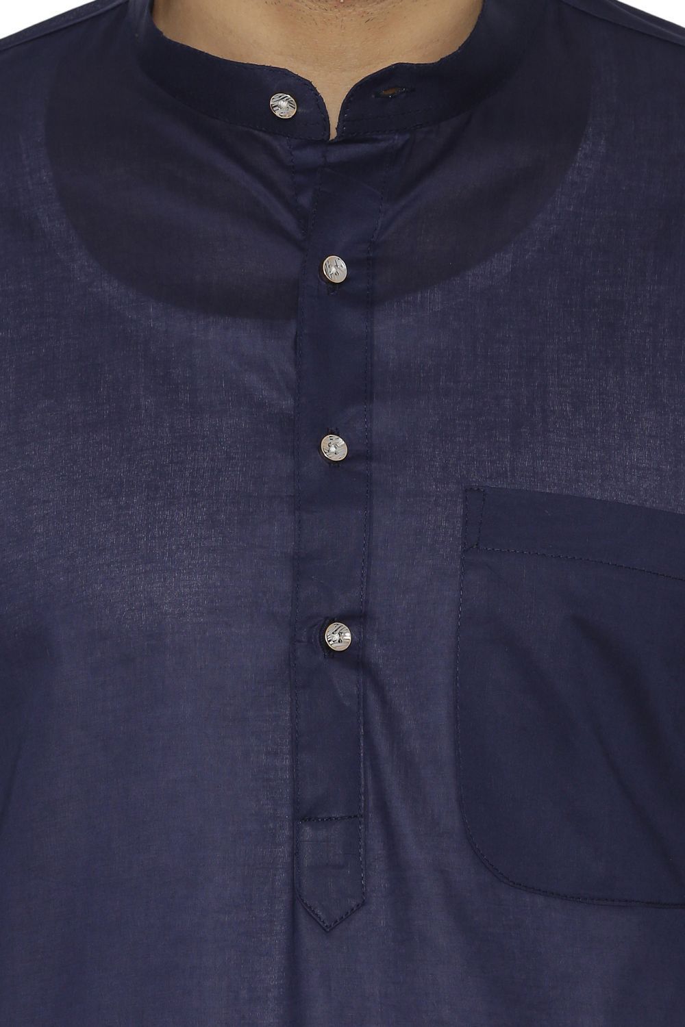 100% Cotton Blue Kurta Pyjama