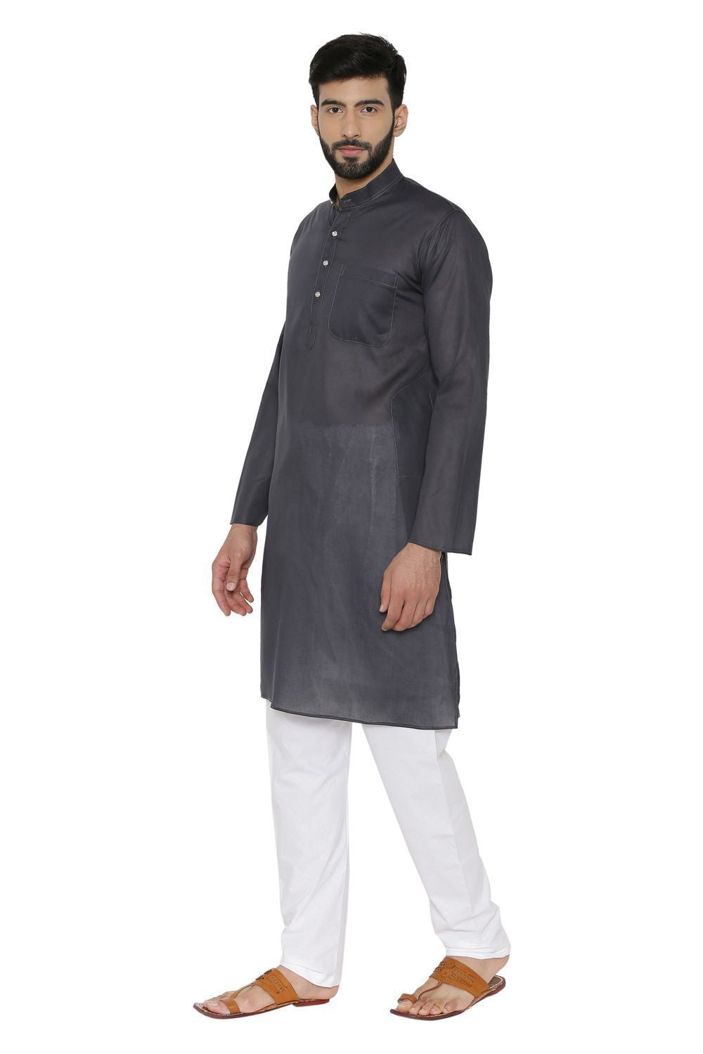 100% Cotton Blue Kurta Pyjama