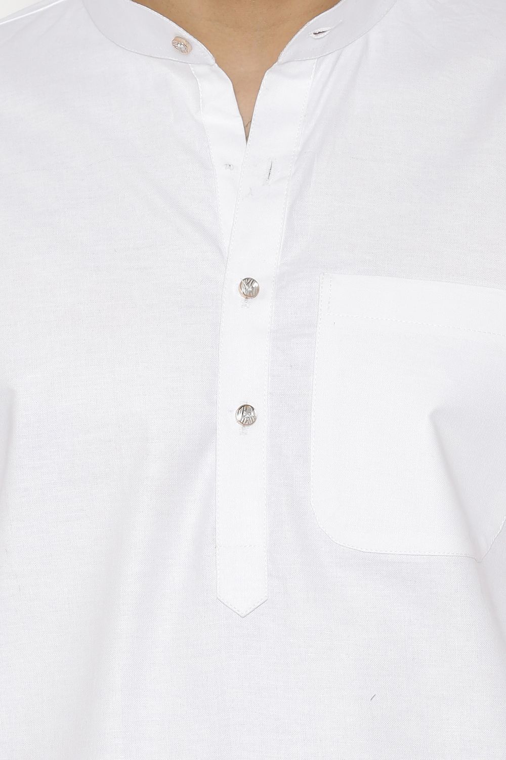 100% Cotton  White Kurta Pyjama