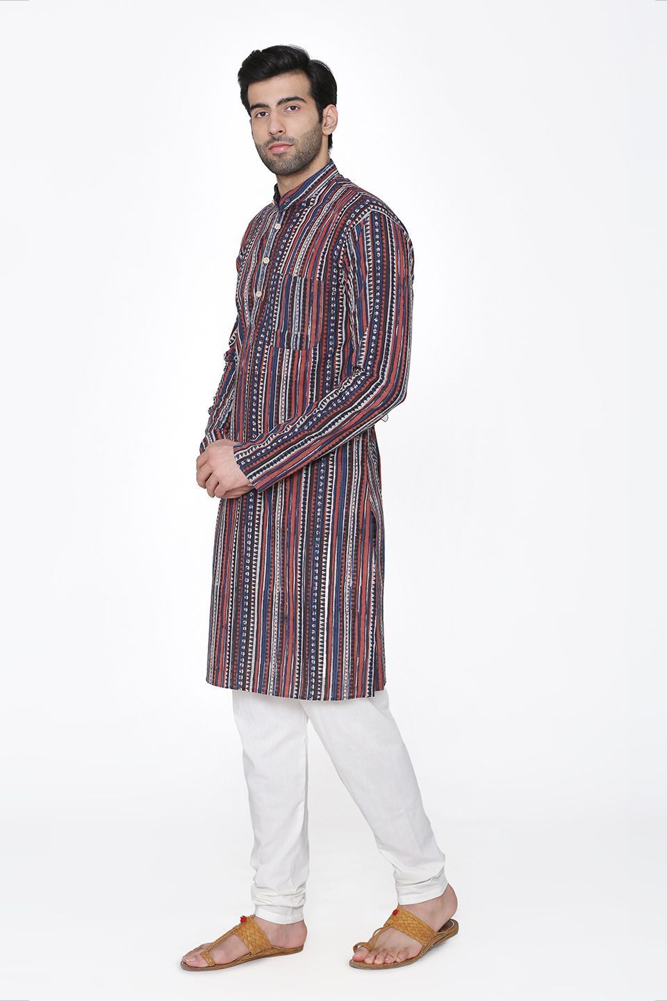 Jaipur 100%  Cotton multicolored Long Kurta