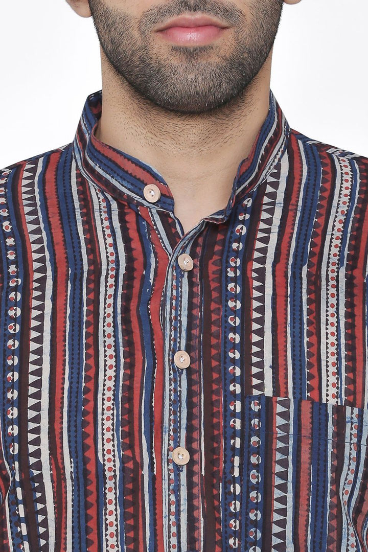 Jaipur 100%  Cotton multicolored Long Kurta