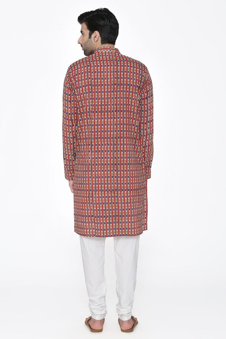 Jaipur 100%  Cotton multicolored Long Kurta