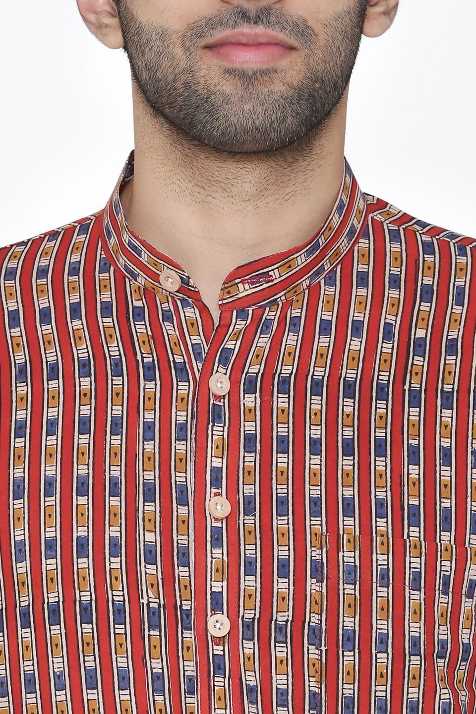 Jaipur 100%  Cotton multicolored Long Kurta