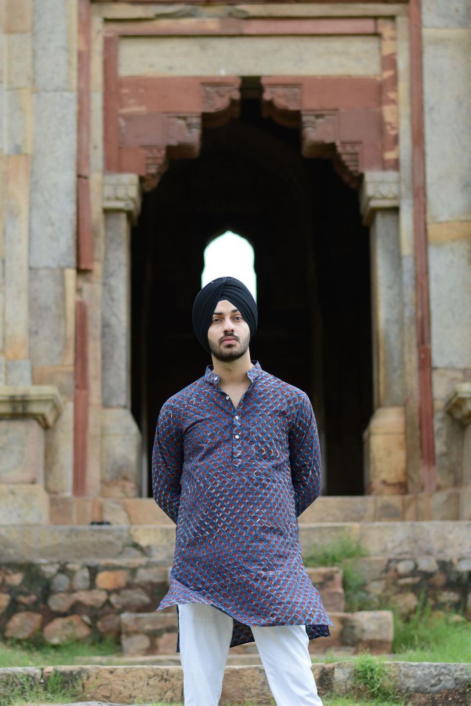 Jaipur 100% Cotton Purple Long Kurta Pajama