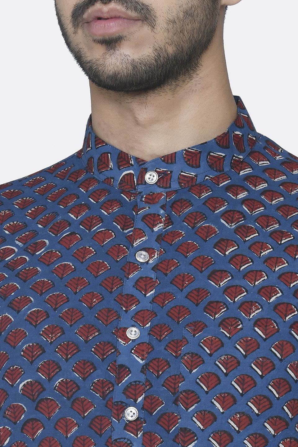 Jaipur 100% Cotton Purple Long Kurta Pajama