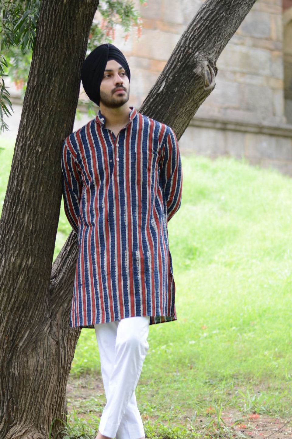 Jaipur 100% Cotton Multicolored Long Kurta Pajama