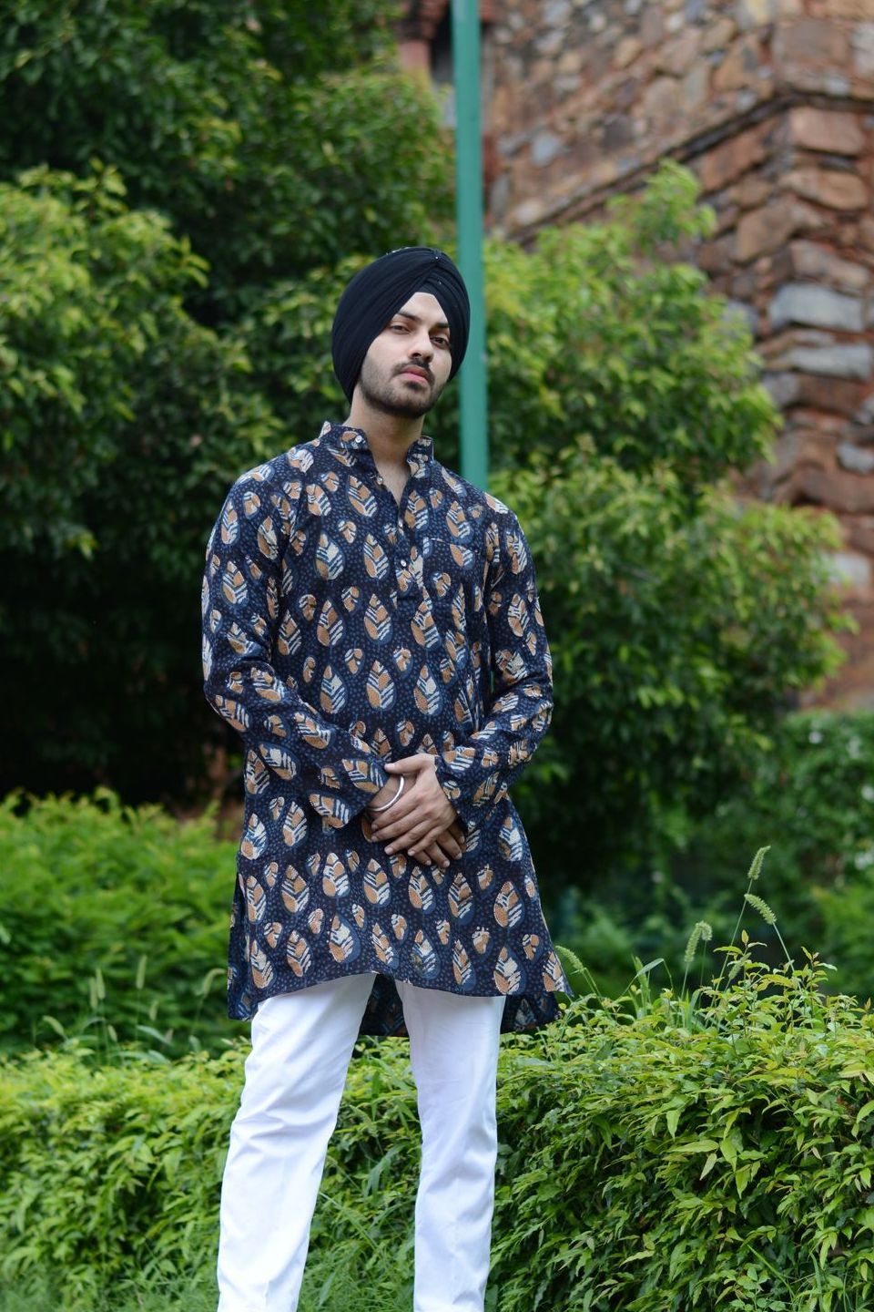 Jaipur 100% Cotton Multicolored Long Kurta Pajama
