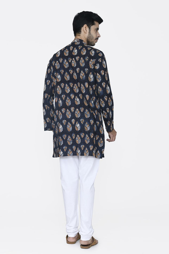 Jaipur 100% Cotton Multicolored Long Kurta Pajama