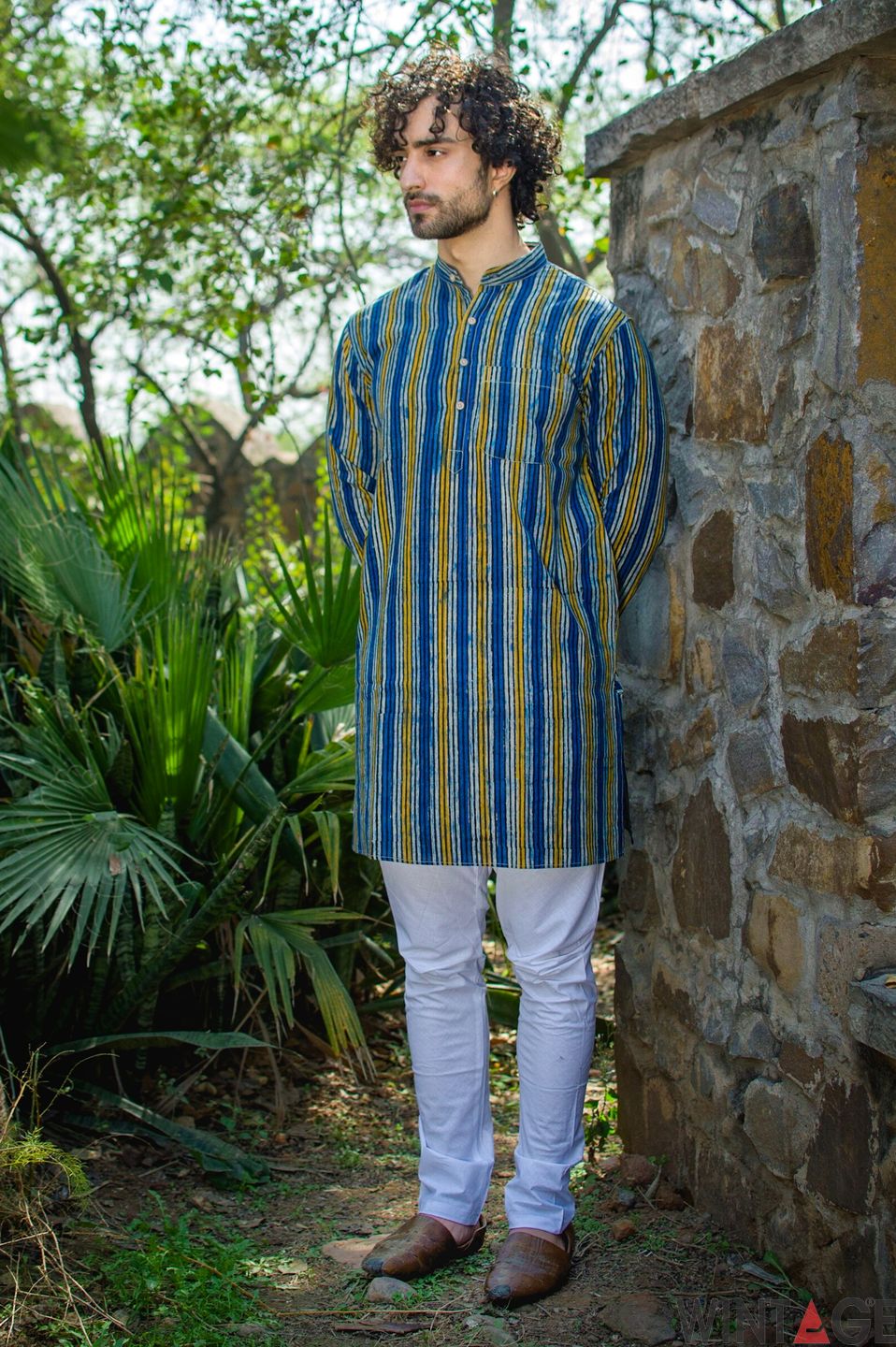 Jaipur 100% Cotton Multicolor Long Kurta Pajama