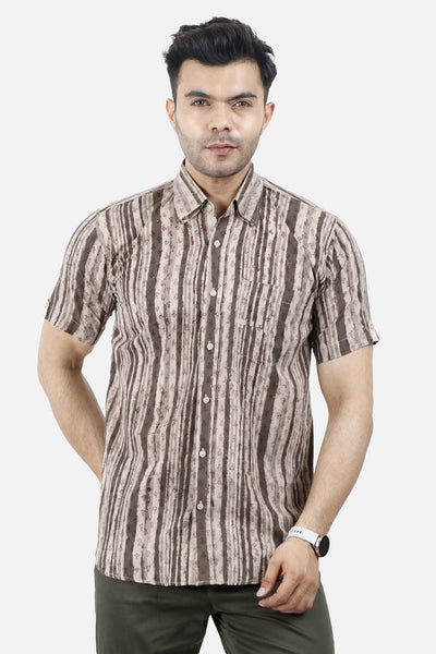 Jaipur 100% Cotton Camel Design Shirt