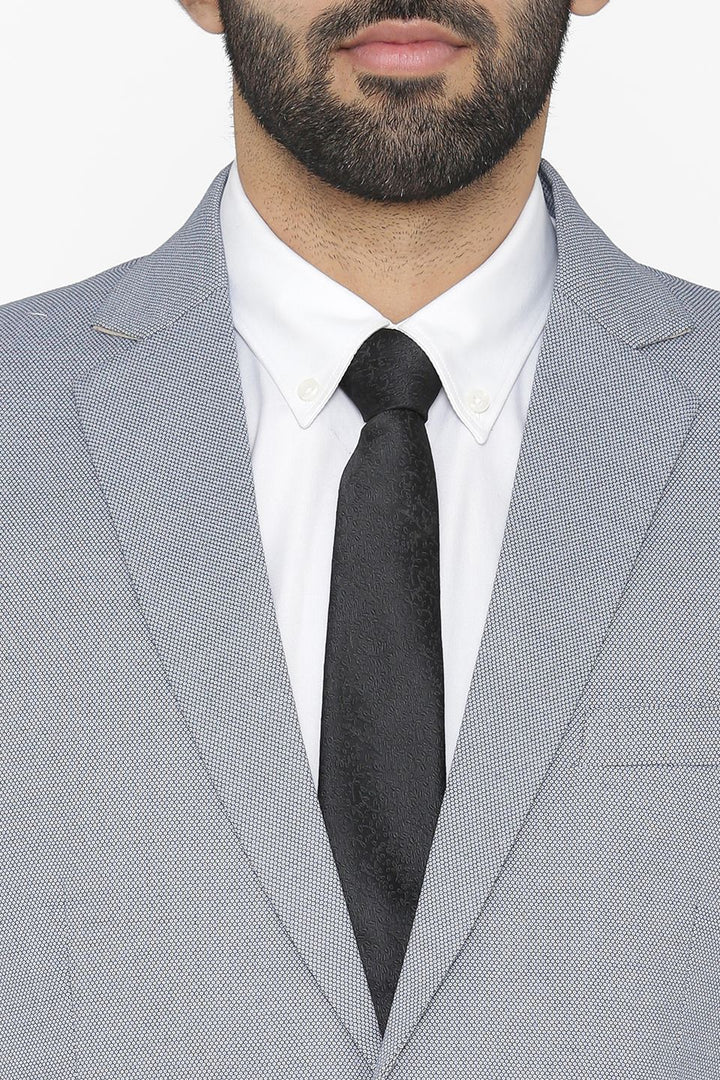 Poly Cotton Lycra  Blue Suit