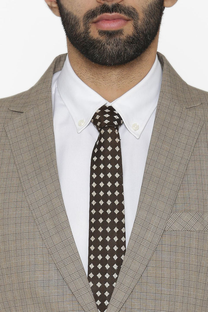 Poly Cotton Grey Suit