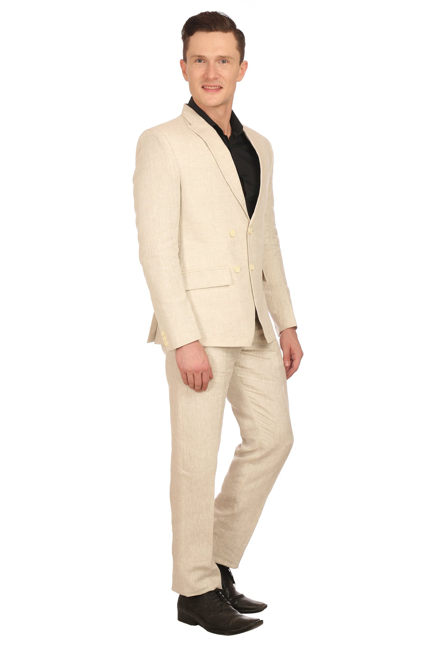 Linen Cream Suit