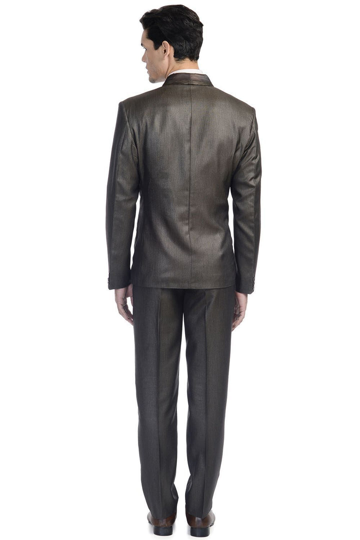 Poly Viscose Brown Blazer