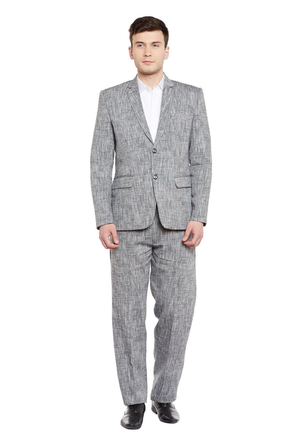 Linen Black Suit