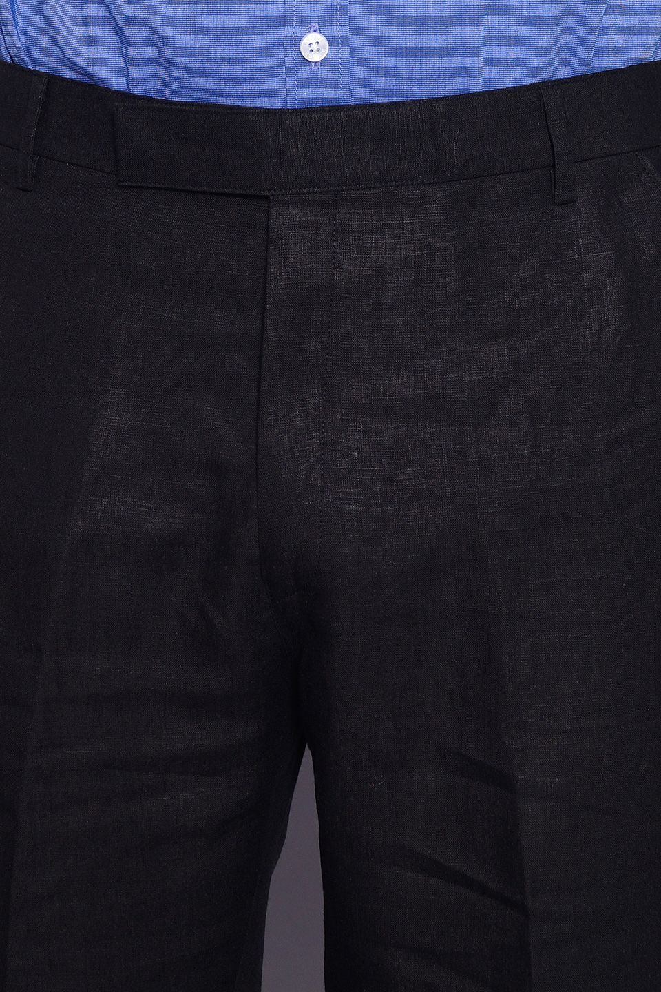 Pure Linen Black Suit