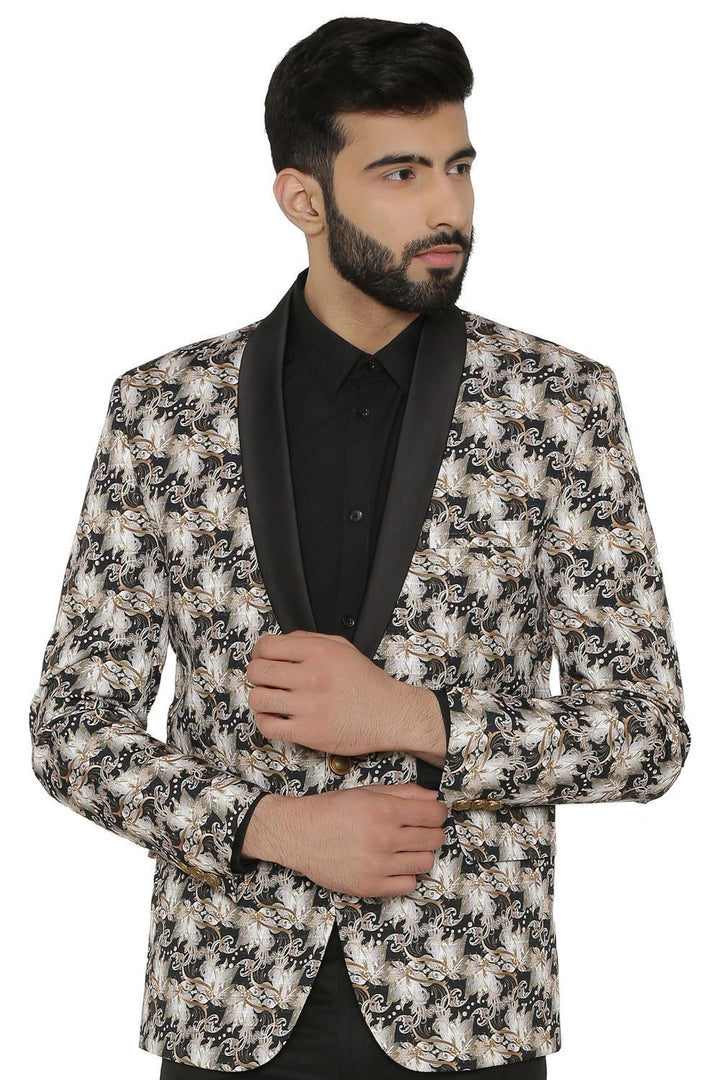 Imported Rayon MulticolouRed Tuxedo