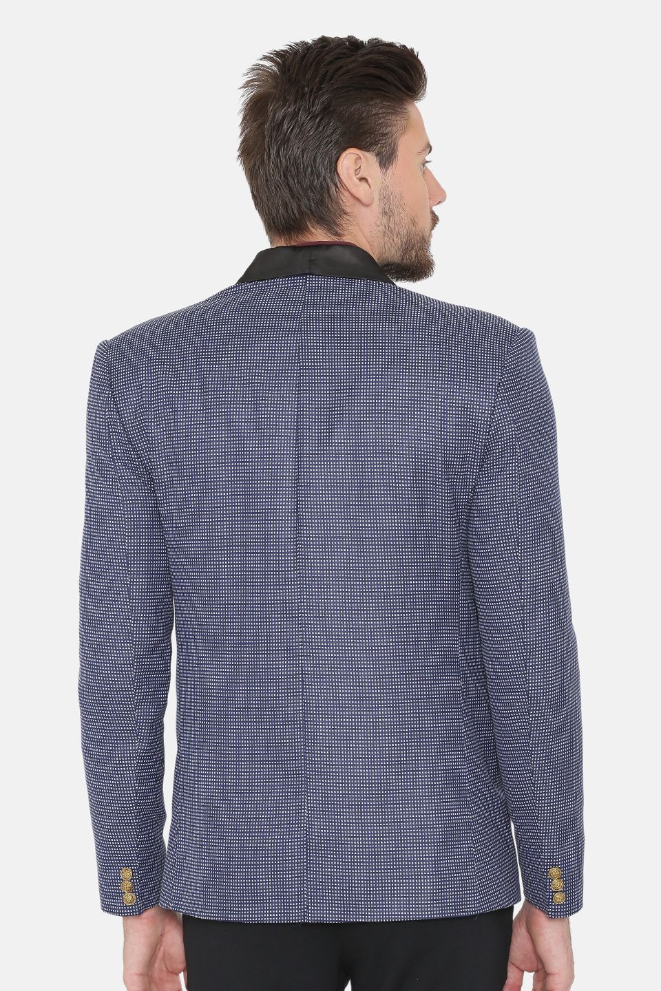 Imported Rayon Blue Tuxedo