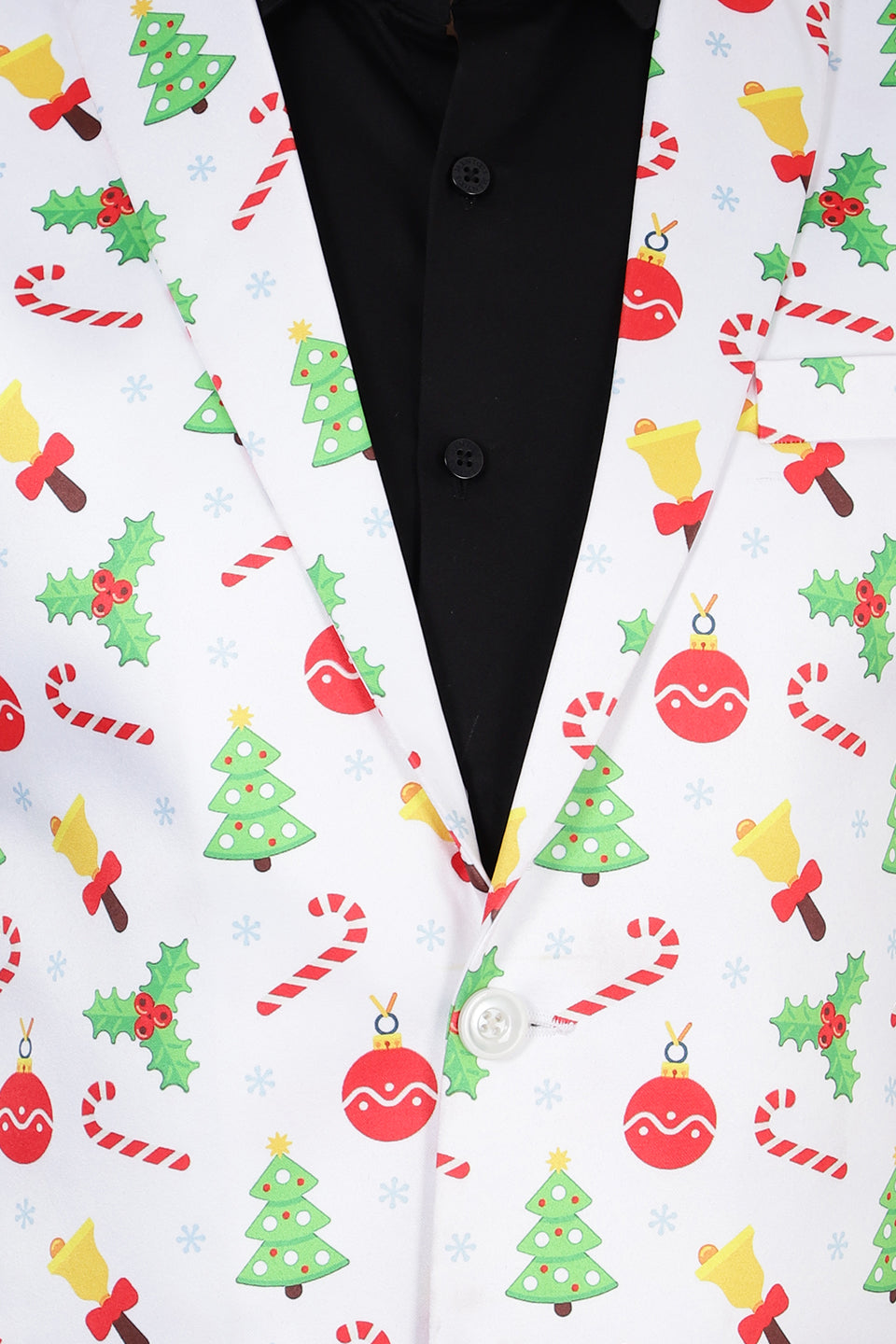 Polyester Cotton Christmas White Jacket Vest Waistcoat