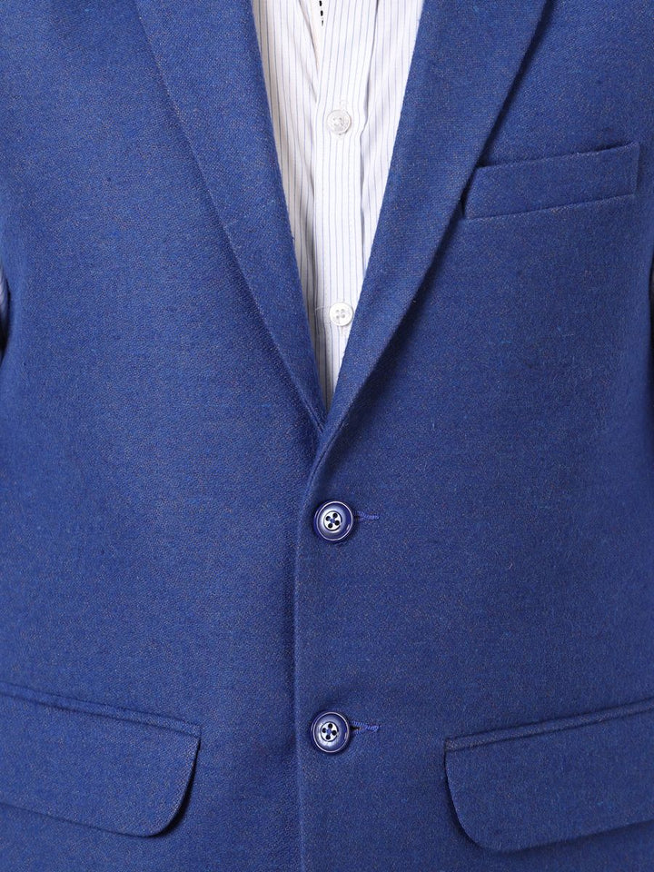 Tweed Blue Modi Nehru Jacket