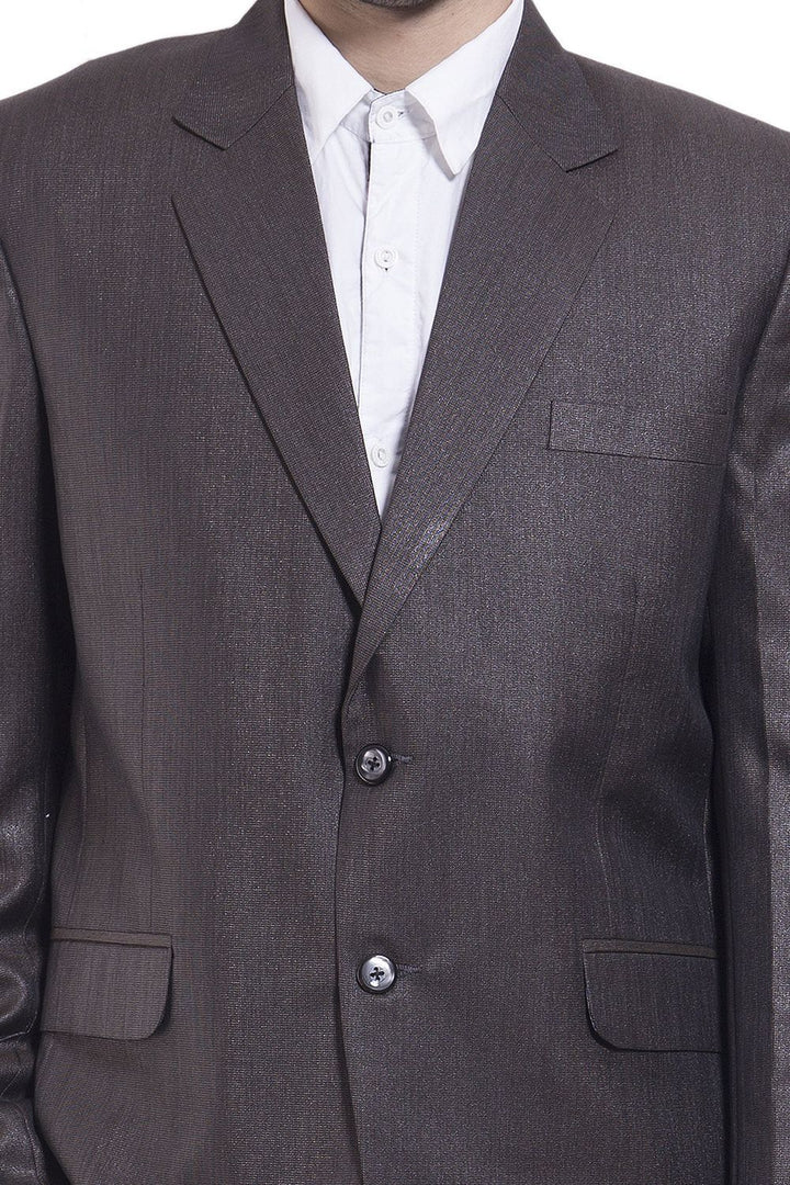 Poly Viscose Brown Suit