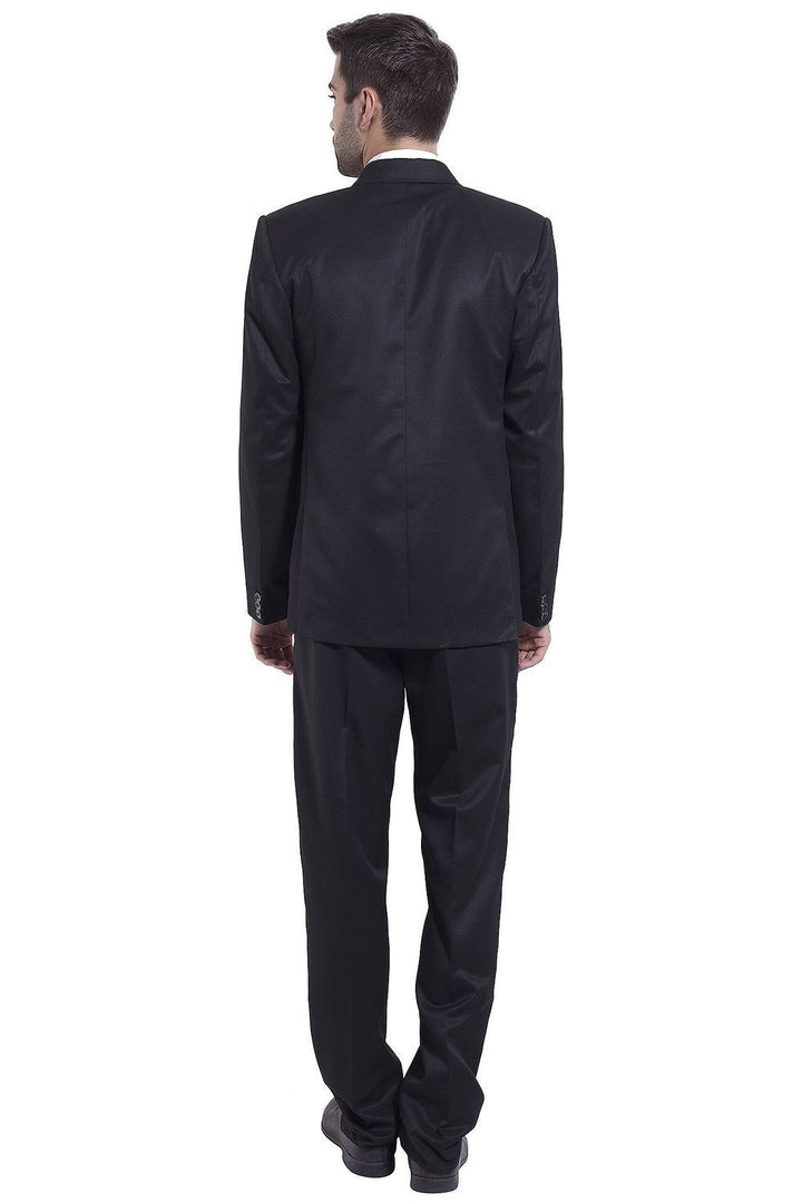 Poly Viscose Black Suit